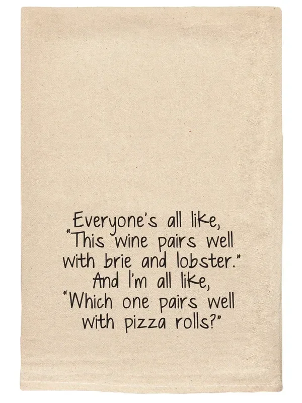 094 T Towels – All Like This Wine Pairs with