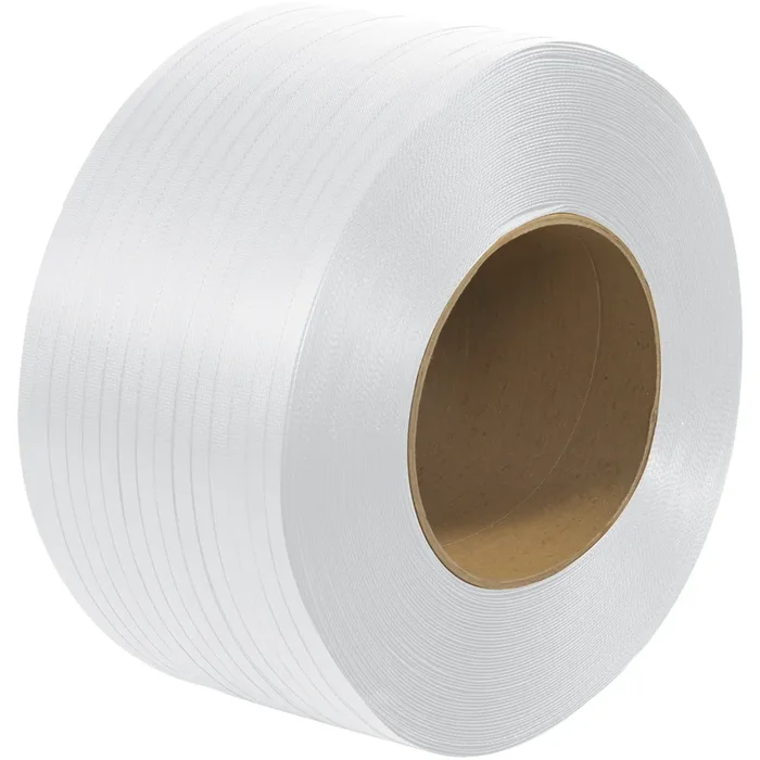 1/4″ x .022 200# (9×8) Polypropylene Strap 17,000 Feet WHITE