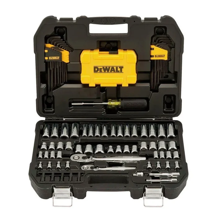 1/4 in. x 3/8 in. Drive Polished Chrome Mechanics Tool Set (108-Piece)