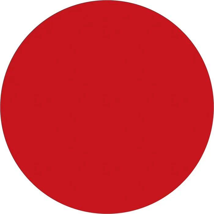 1″ Red Inventory Circle Labels 500/Roll