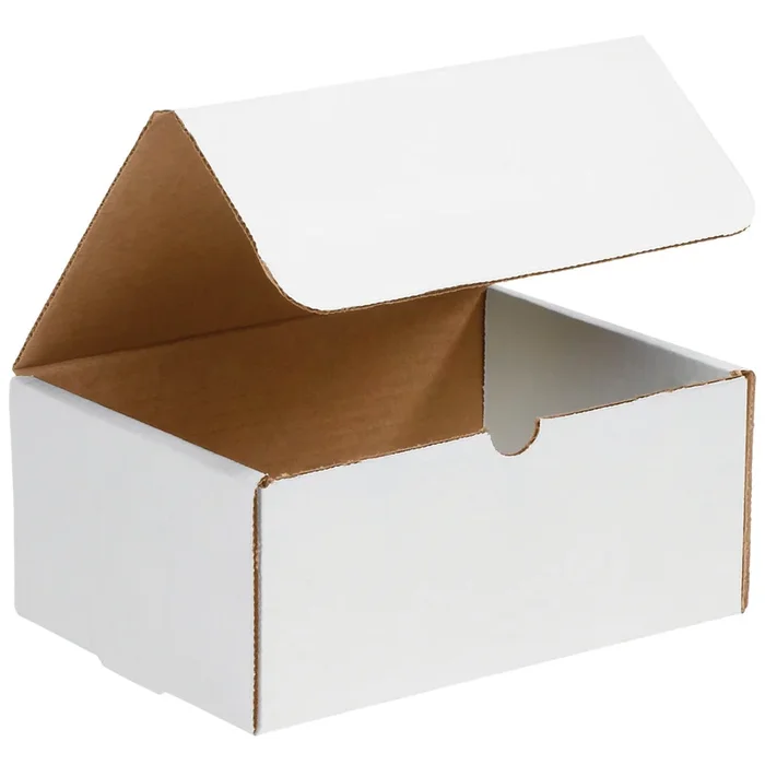 10 1/4 x 8 1/4 x 4 White Literature Mailers 50/Bundle