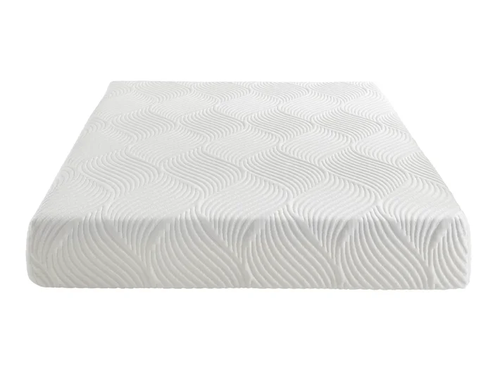10″ California King Mattresscool Gel Memory Foam Mattress, White, Mattress In A Box, Comfort Mattress White Bedroom Foam California King