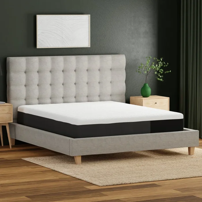 10″ Essentials Gel Infused Memory Foam Mattress Full White Foam Full