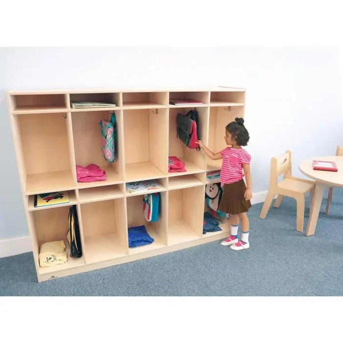 10 Section Coat Locker by Whitney Brothers