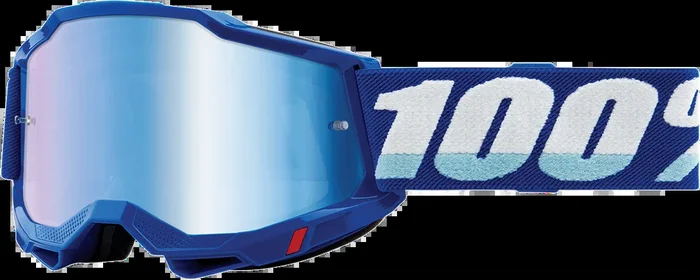 100% Accuri 2 Goggles – Blue – Blue Mirror 50014-00002