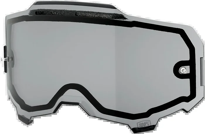 100% Armega Dual Lens – Vented – Smoke 59052-00002