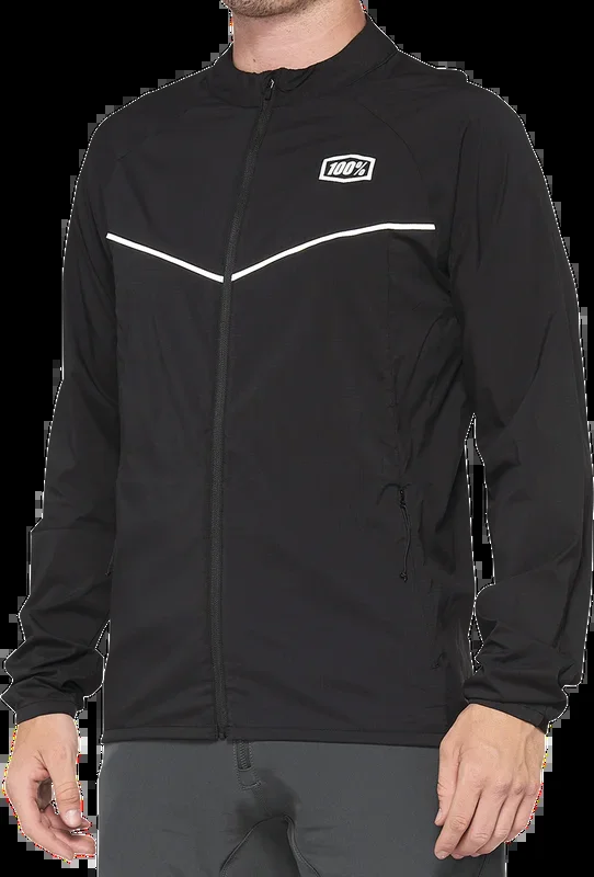 100% Corridor Jacket – Black – Large 40042-00002