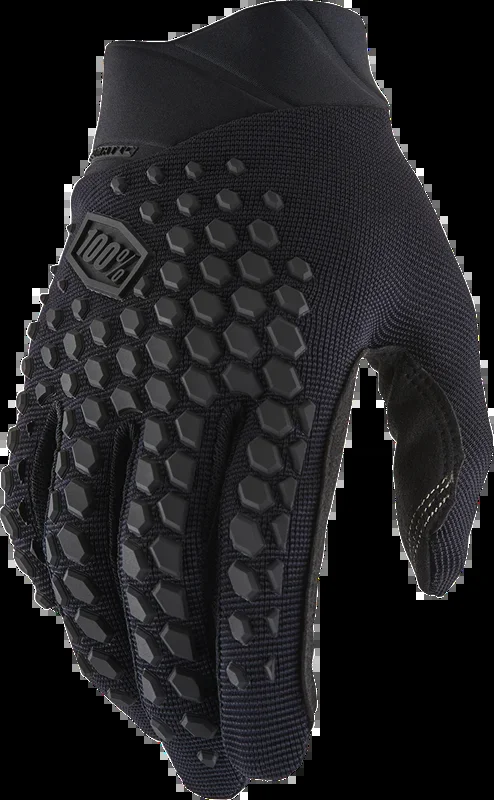 100% Geomatic Gloves – Black/Charcoal – 2XL 10026-00004