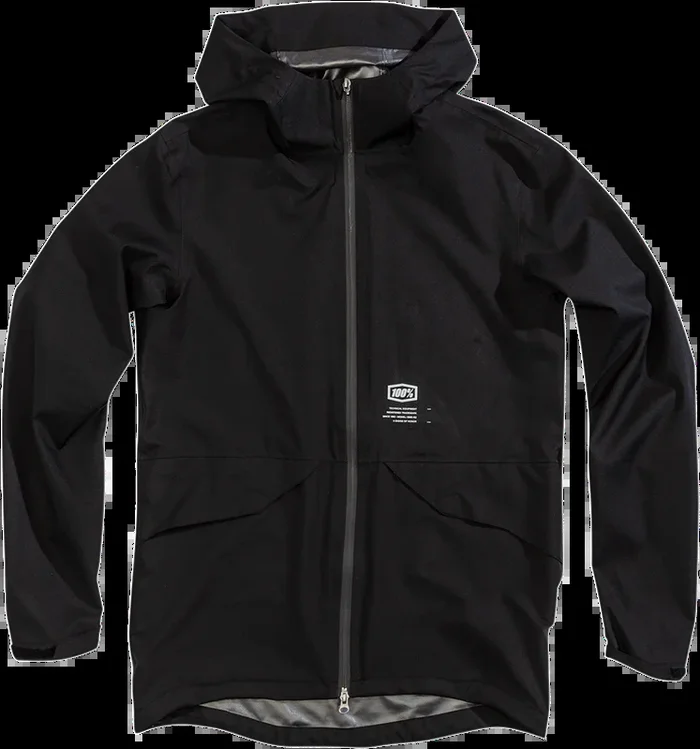 100% Hydromatic Parka – Black – Large 39009-001-12