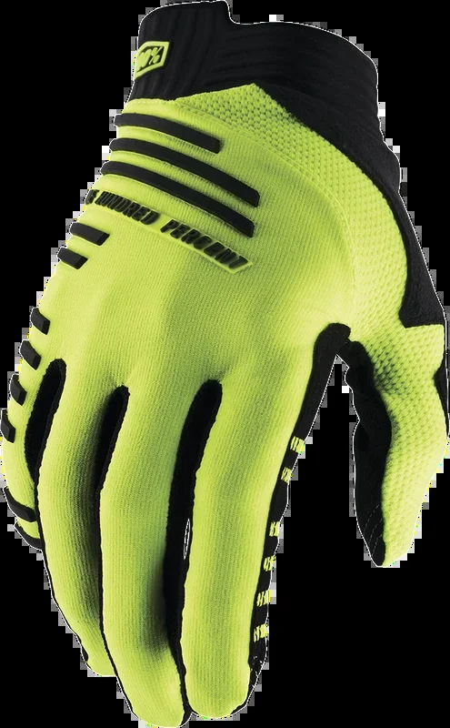 100% R-Core Gloves – Fluorescent Yellow – 2XL 10027-00014