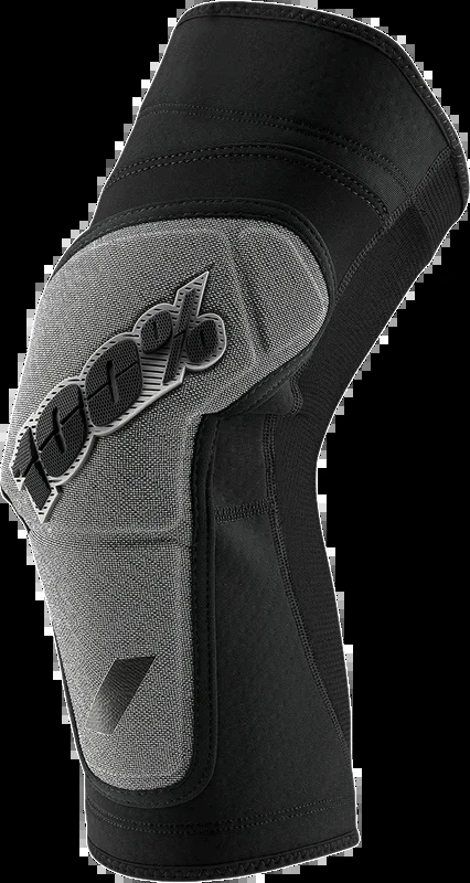 100% Ridecamp Knee Guards – Black/Gray – Small 70001-00001