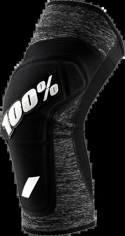 100% Ridecamp Knee Guards – Gray/Black – Large 70001-00007