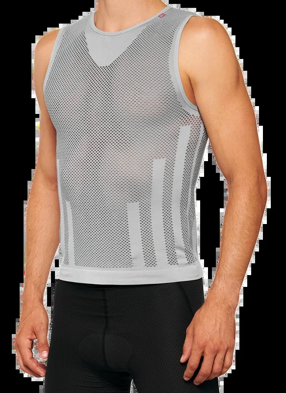100% Zephyr Tank – Gray – Large/XL 40044-00001