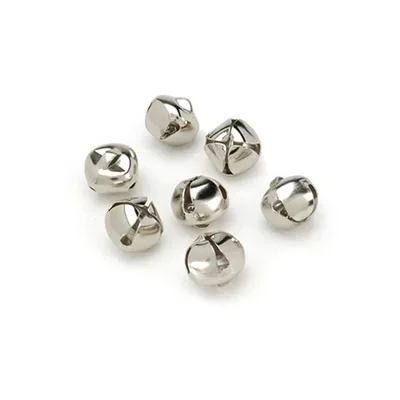 10mm (3/8″) Jingle Bells- Silver
