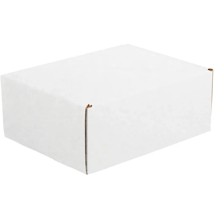 11 1/8 x 8 3/4 x 3 White Deluxe Literature Mailers 50/Bundle