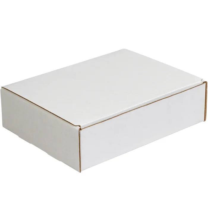 11 1/8 x 8 3/4 x 3 White Literature Mailers 50/Bundle