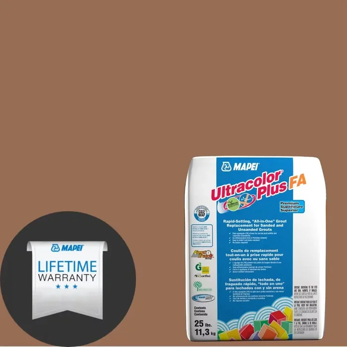 110 Caramel Ultracolor Plus FA Grout (25 lbs)