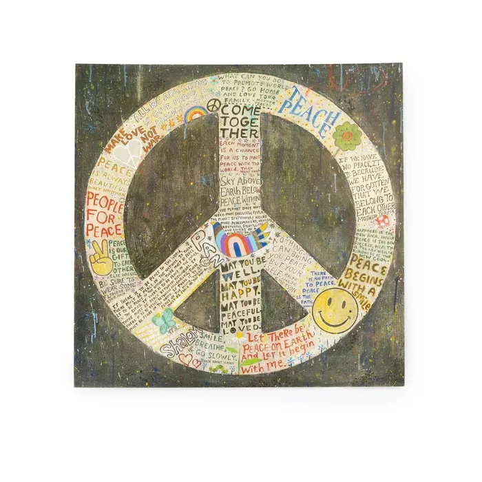 12″x12″ Choose Peace Art Poster