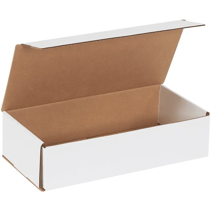 12 x 6 x 3 White Corrugated Mailers 50/Bundle