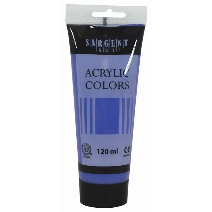 120Ml Tube Acrylic Grey Purple