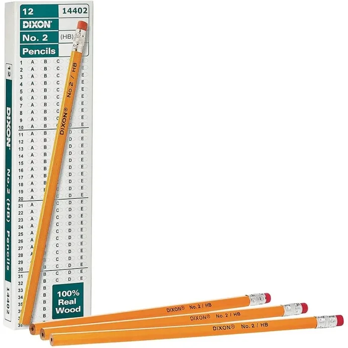 12Ct Dixon No 2 Pencils (65500 Cli)