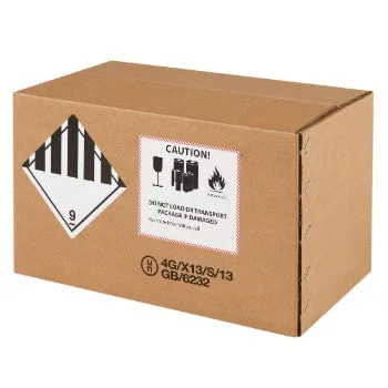 13.78” x 7.87” x 7.87” Corrugated Box for Lithium Batteries 1/Each