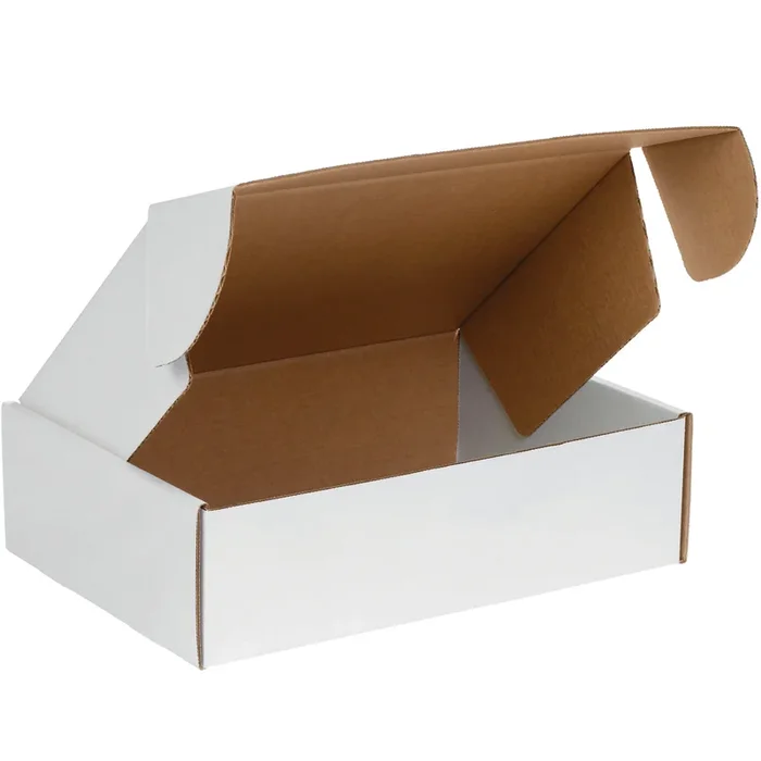 13 x 10 x 4 White Deluxe Literature Mailers 50/Bundle
