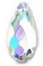 13 x 6.5mm Briolette Pendant Crystal AB