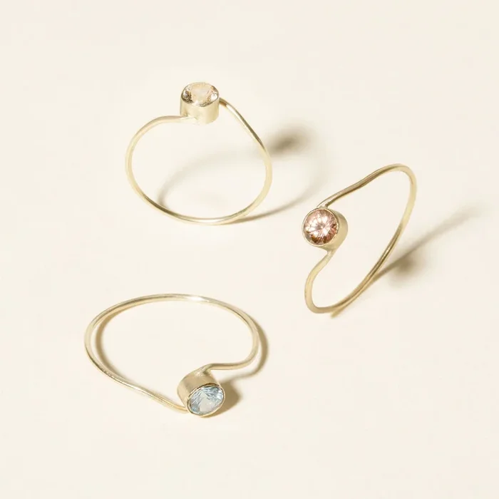 14k Gold Twist Ring