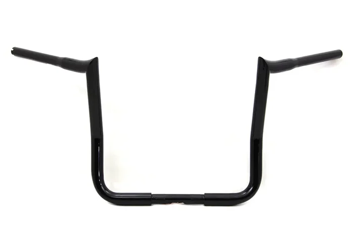 15 Ape Handlebar without Indents Black – V-Twin Mfg.