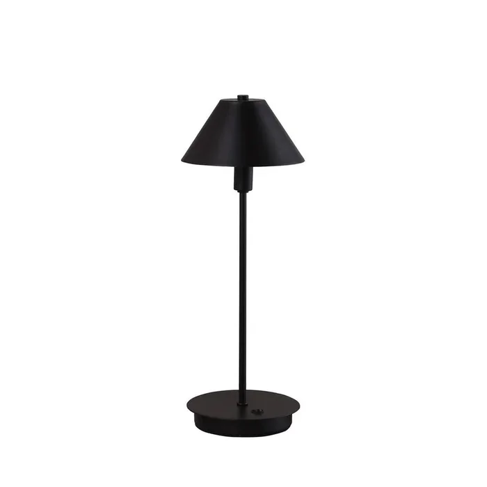 17.5″ In Rowan Matte Powder Black G-9 Table Lamp