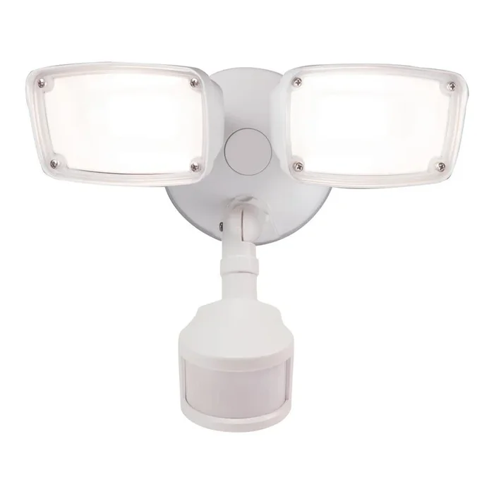 180° White Smart Bluetooth Motion Activated Outdoor Integrated LED Flood Light with Tunable CCT by HALO Home