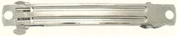 2 1/4″ Barrette- Silver