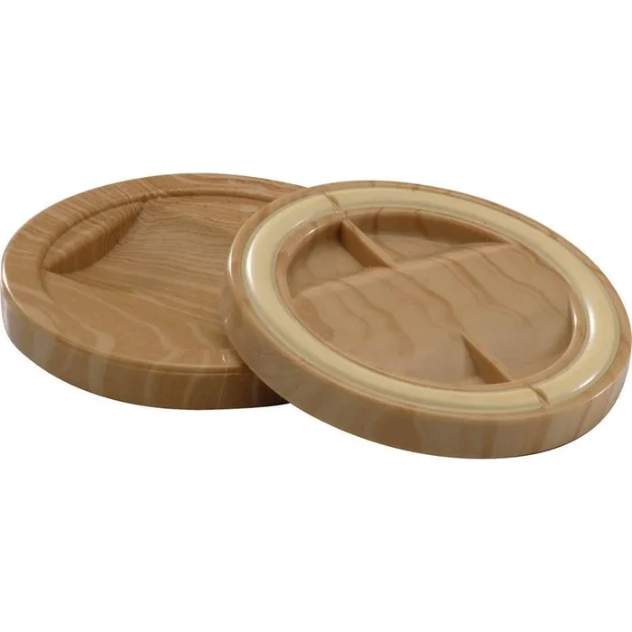 2-1/4 in. Large Wood Effect Non-Slip Furniture Cups (4 Per Pack)