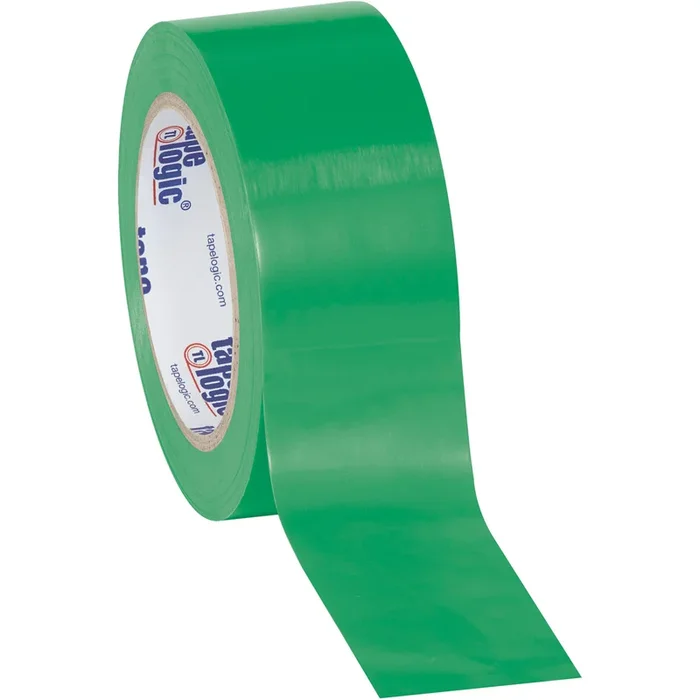 2″ x 36 yds. Green Solid Vinyl Safety Tape 3/Case