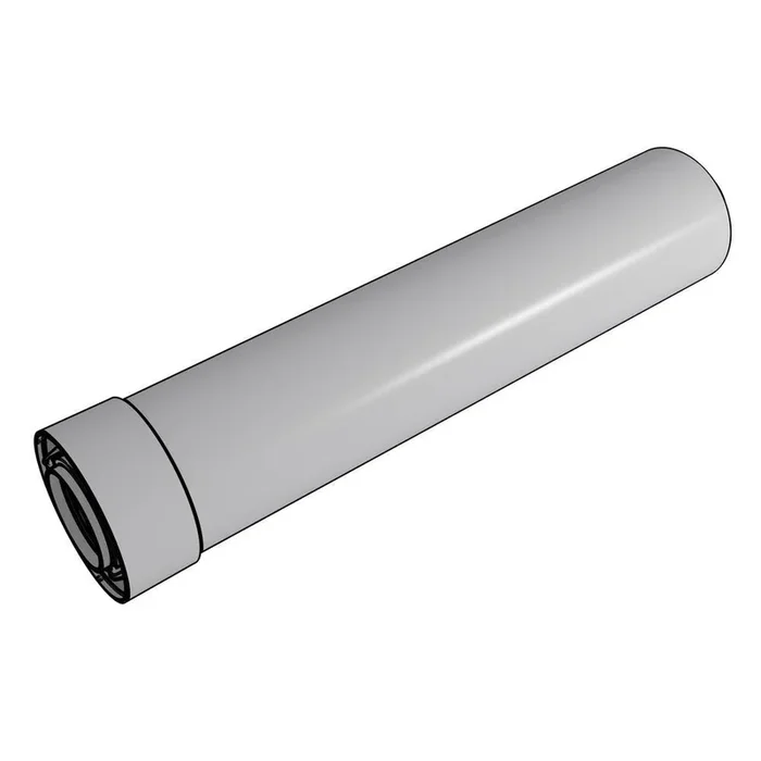 2 in. / 4 in. x 10 in. Plastic Condensing Vent Pipe Extension Kit