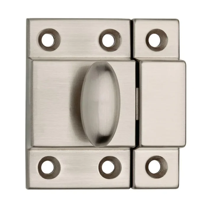 2 in. Satin Nickel Matchbox Door Latch