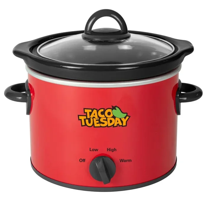 2 Qt. Red with Variable Heat Control Fiesta Slow Cooker