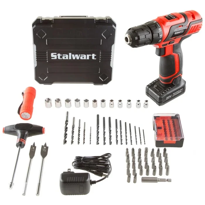20-Volt Lithium Ion 3/8 in. Cordless Drill Set