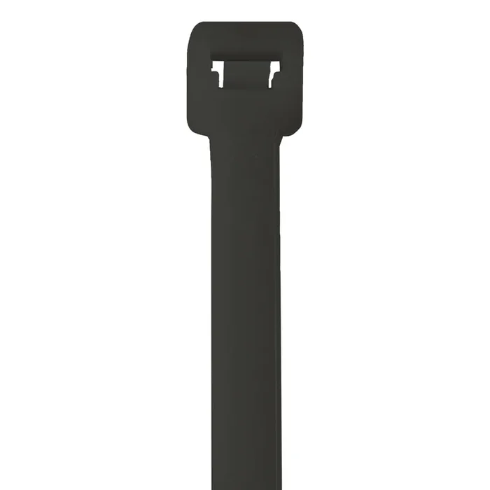 21″ (120 lb Tensile) Black UV Cable Ties 100/Case