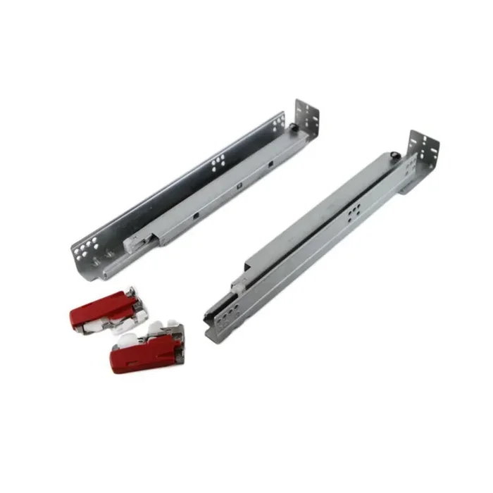 21 in. Full Extension Under Mount Soft Close Ball Bearing Drawer Slide with Rear Bracket Set (6-Pair)