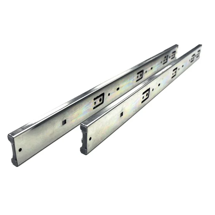 24 in. Side Mount Soft Close Full Extension Ball Bearing Drawer Slide with Installation Screws (1-Pair)