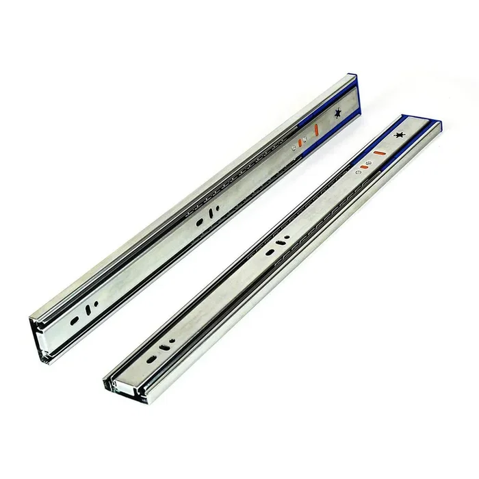 24 in. Soft Close Full Extension Side Mount Ball Bearing Drawer Slide with Installation Screws (10-Pair)