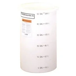 250 Gallon Plastic Open Top Batch Storage Tank in White