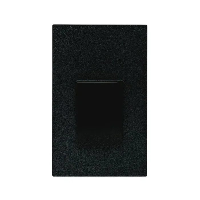 3.5-Watt Black LED Step Light