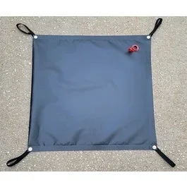 3′ x 3′ Black 22 oz Vinyl Drain Cover