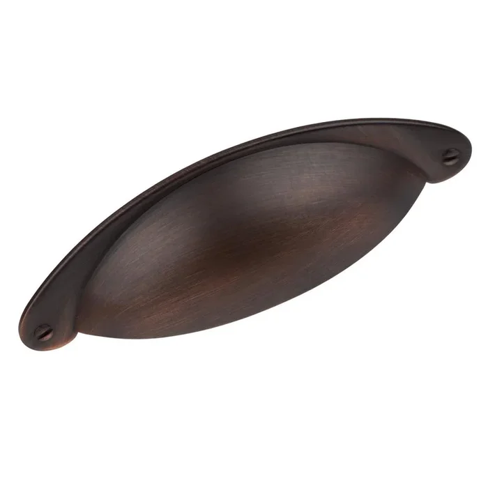 3 in. Center-to-Center Oil Rubbed Bronze Bin Cabinet Pull (10-Pack)
