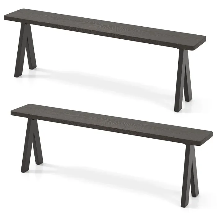 3-Person Outdoor Bench with 800 LBS Bearing Capacity