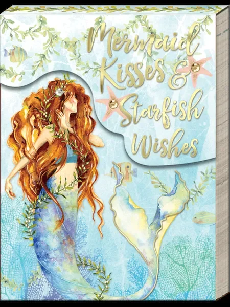 3 x 4 Note Pad Mermaid Kisses & Starfish Wishes 46028