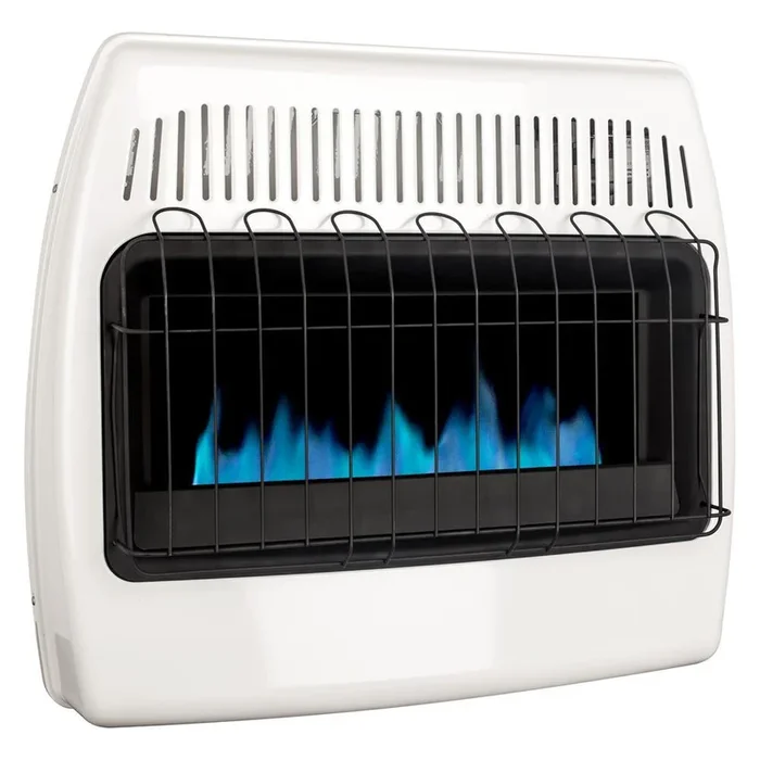 30,000 BTU Vent Free Liquid Propane Blue Flame Wall Heater